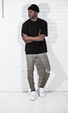 Destroyed Sand Denim Kollar Clothing