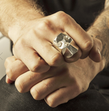 SKULLZ - RING - 925 STERLING SILVER