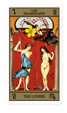 Dalí Tarot: The Magician, Death, and the Moon