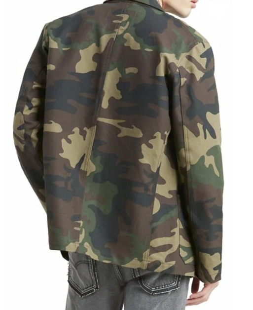 Levi's camouflage jacket shop