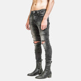 Vintage Faded Black Denim Kollar