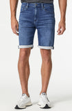 Brian Dark Brushed Shorts Mavi