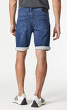 Brian Dark Brushed Shorts Mavi