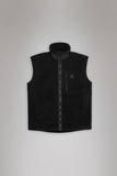 Yermo Fleece Vest Blk Rains