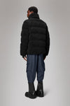 KOFU FLEECE PUFFER JACKET BLK RAINS