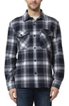 Check Shirt Grey Blue Mavi