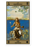 Dalí Tarot: The Magician, Death, and the Moon