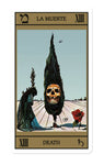 Dalí Tarot: The Magician, Death, and the Moon