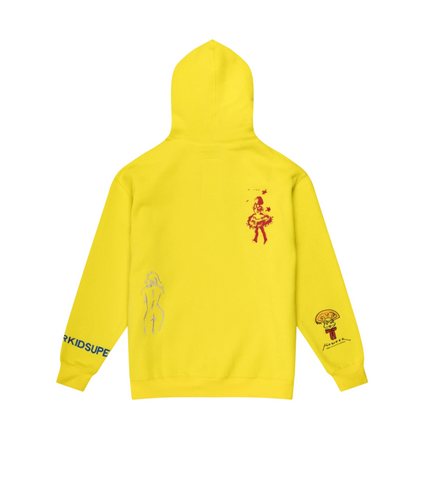 KidSuper Super Sweatshirt Yellow – Factory87 KidSuper Super Sweatshirt Yellow – Factory87