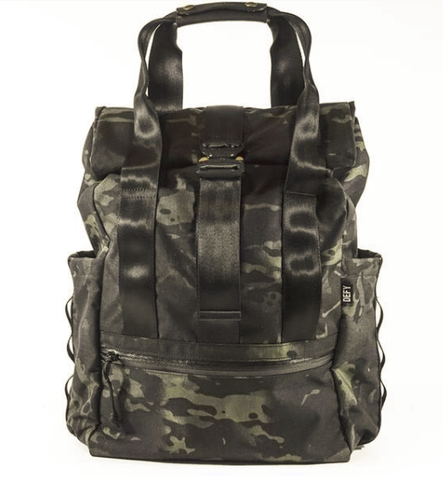 VerBockel Rolltop Backpack Rogue Camo External Pocket Factory87