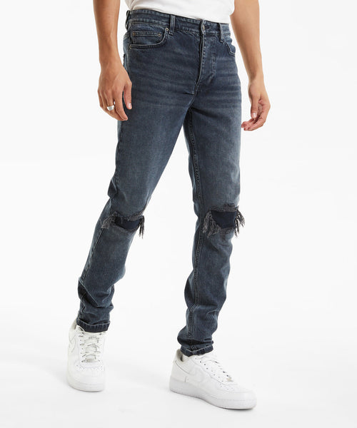 【COSYHARU】Kill point black blue denim file.jpg